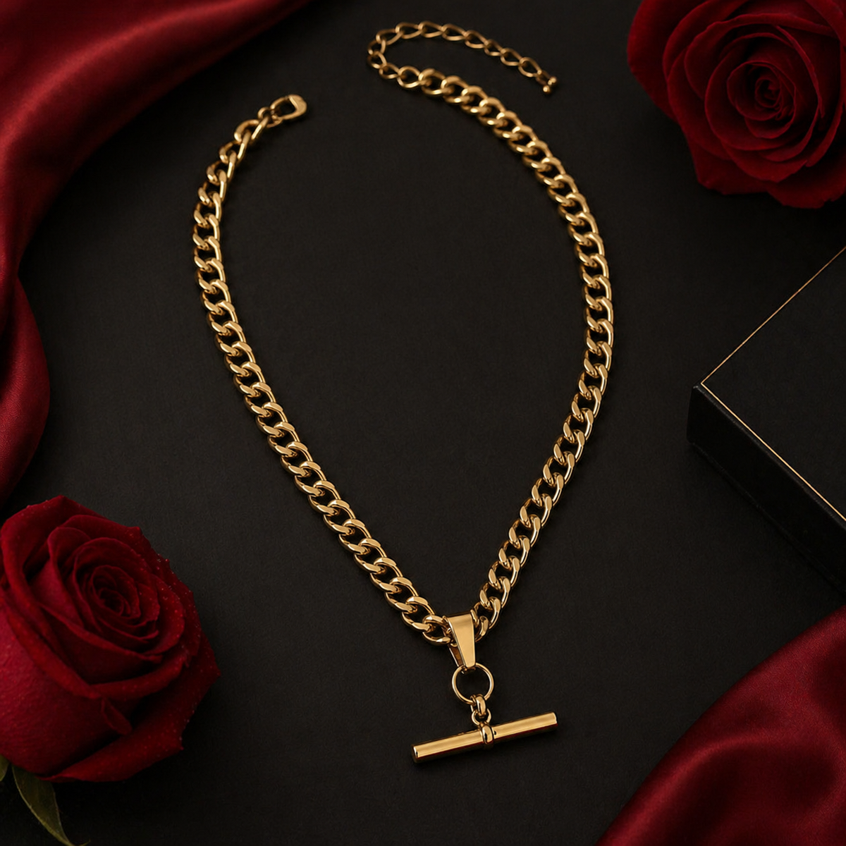 Iconic T Bar Necklace - Devil Wears Prada – Zaana Jewelry