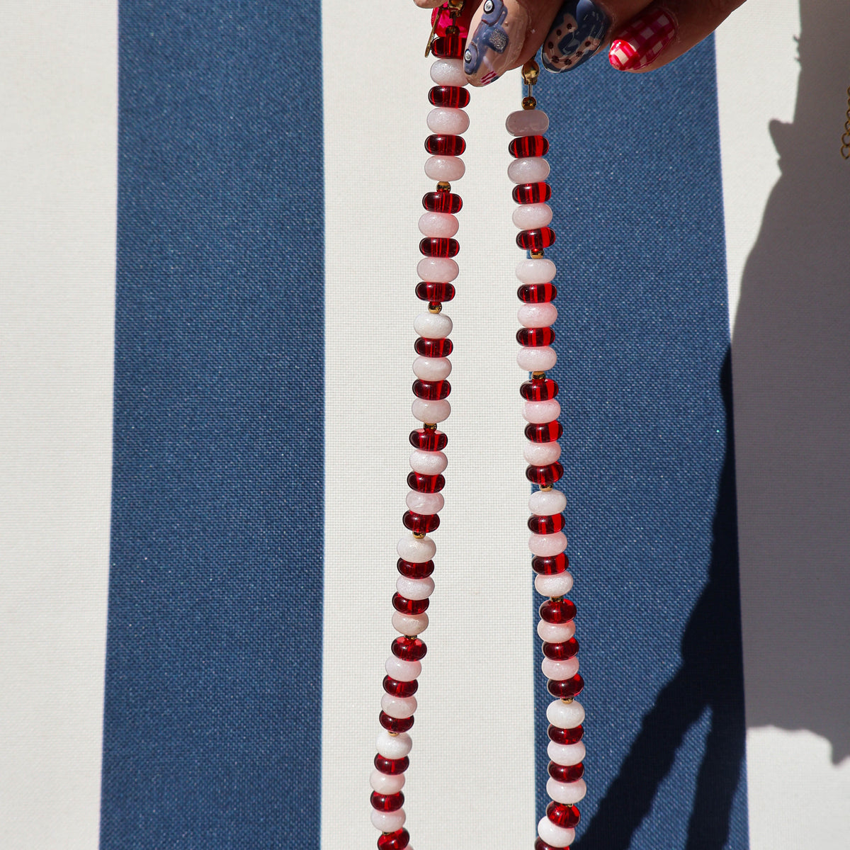 Electric Bead Necklace