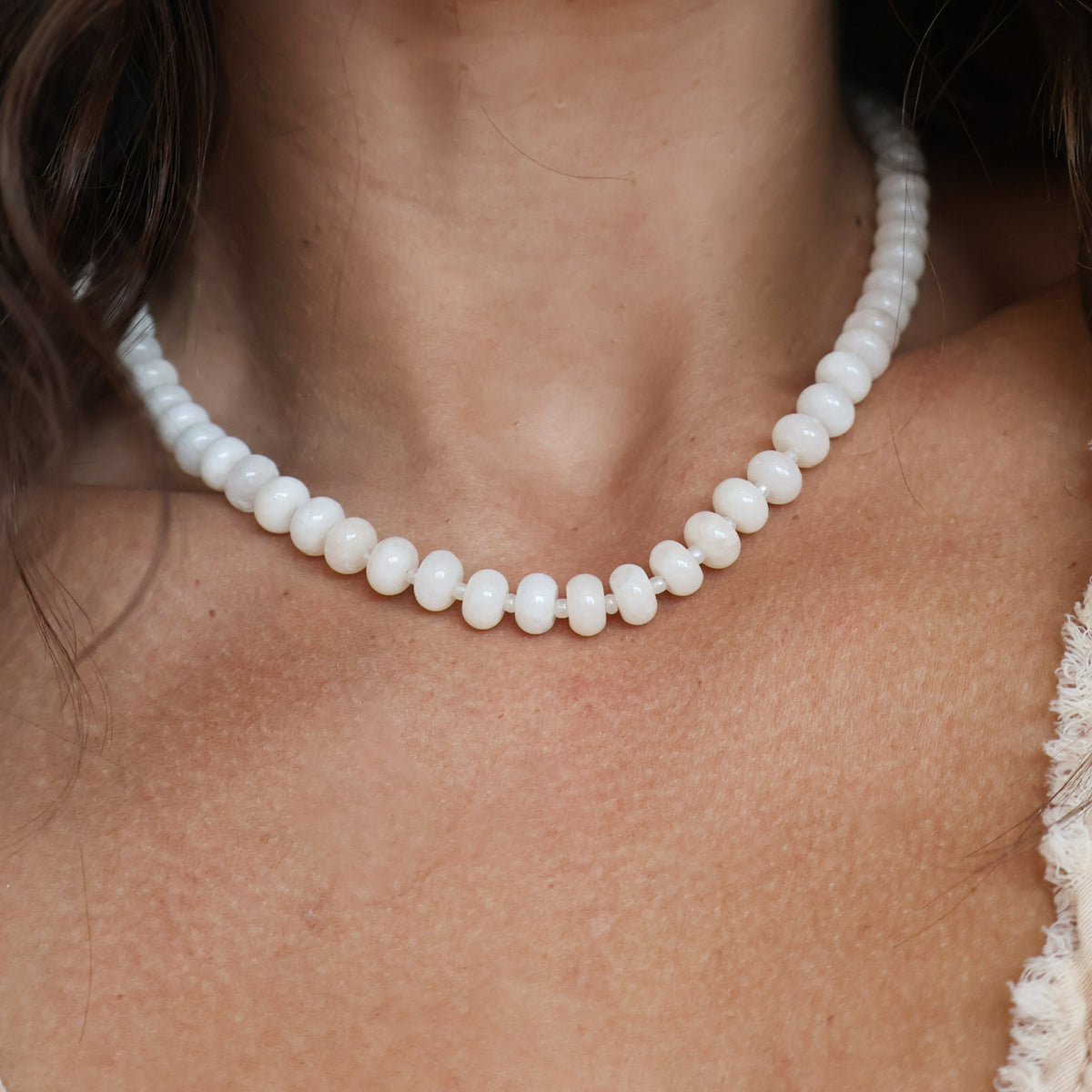 Electric Bead Necklace