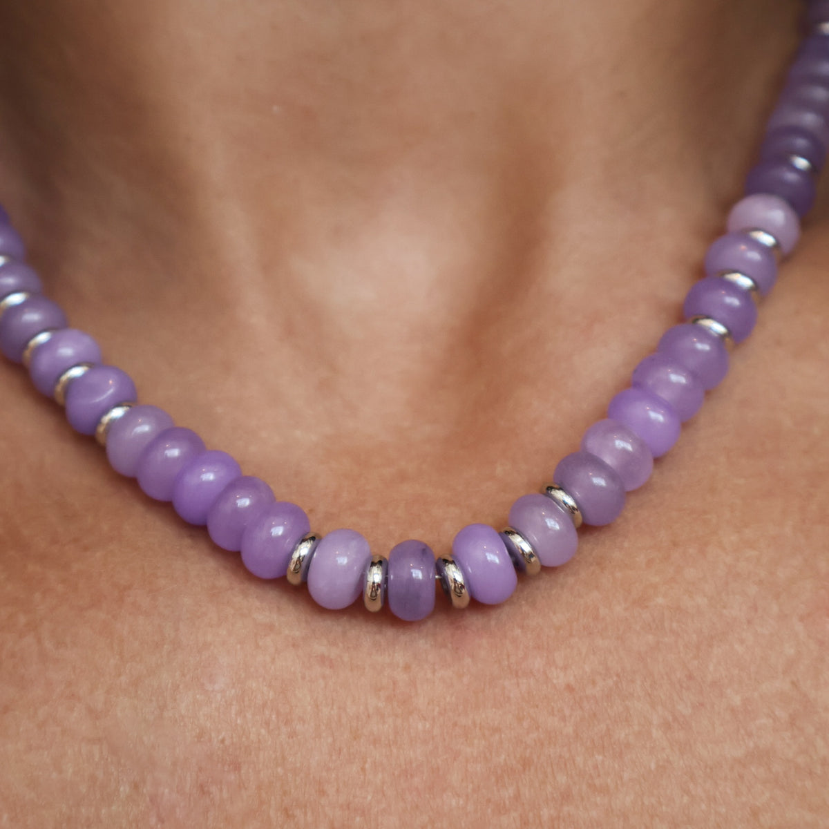 Electric Bead Necklace