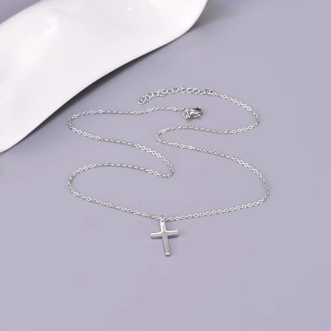 Classic Cross Necklace – Zaana Jewelry