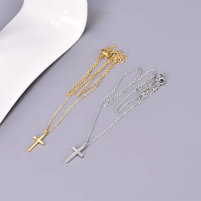 Classic Cross Necklace – Zaana Jewelry
