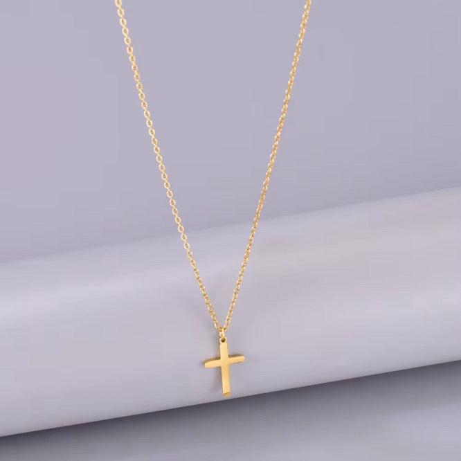 Classic Cross Necklace – Zaana Jewelry