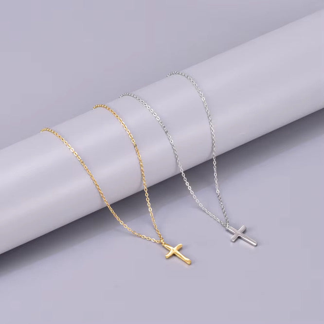 Classic Cross Necklace – Zaana Jewelry