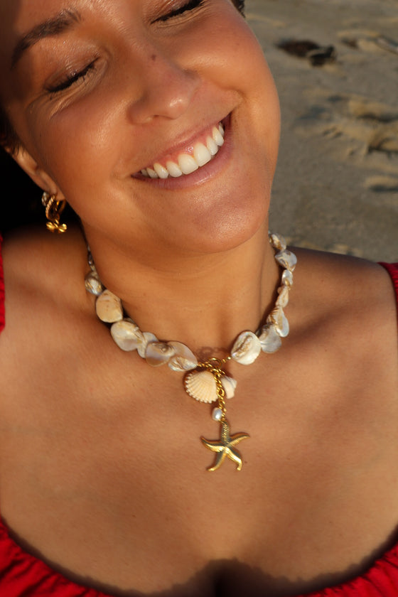 Starfish Shell Necklace