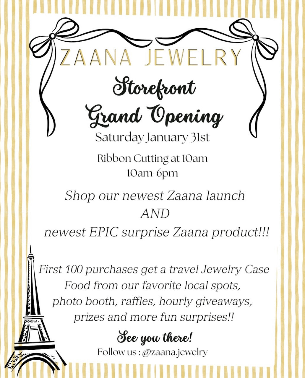 Zaana Grand Opening
