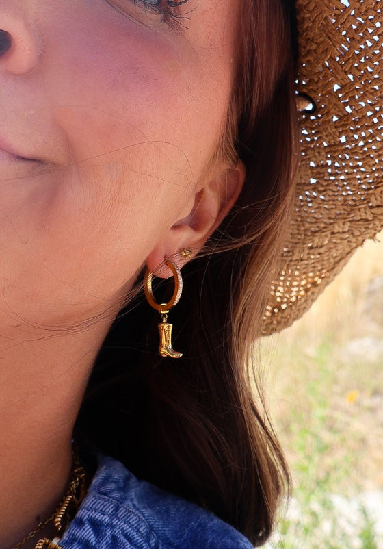 Small Cowboy Boot Charm