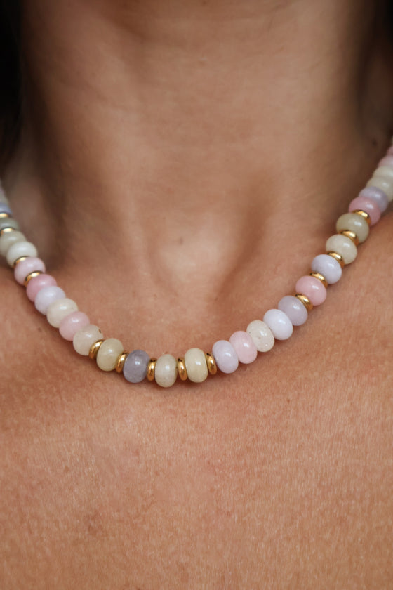 Electric Bead Necklace