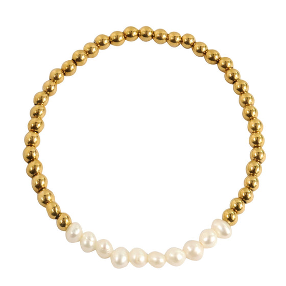 Stretchy 10 pearl Bracelet
