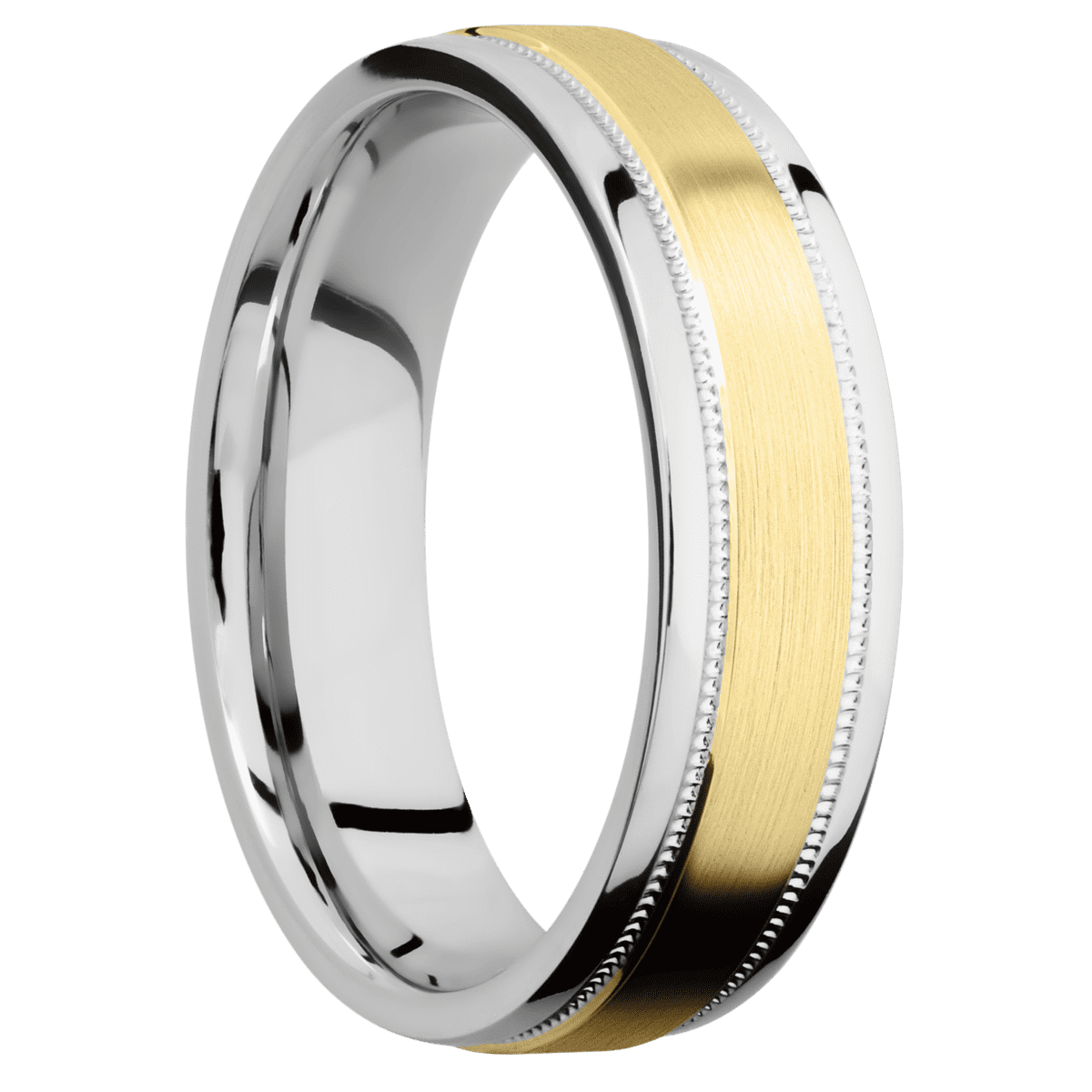 Cobalt Chrome with Polish , Polish Finish and 14K Yellow Gold Inlay ...