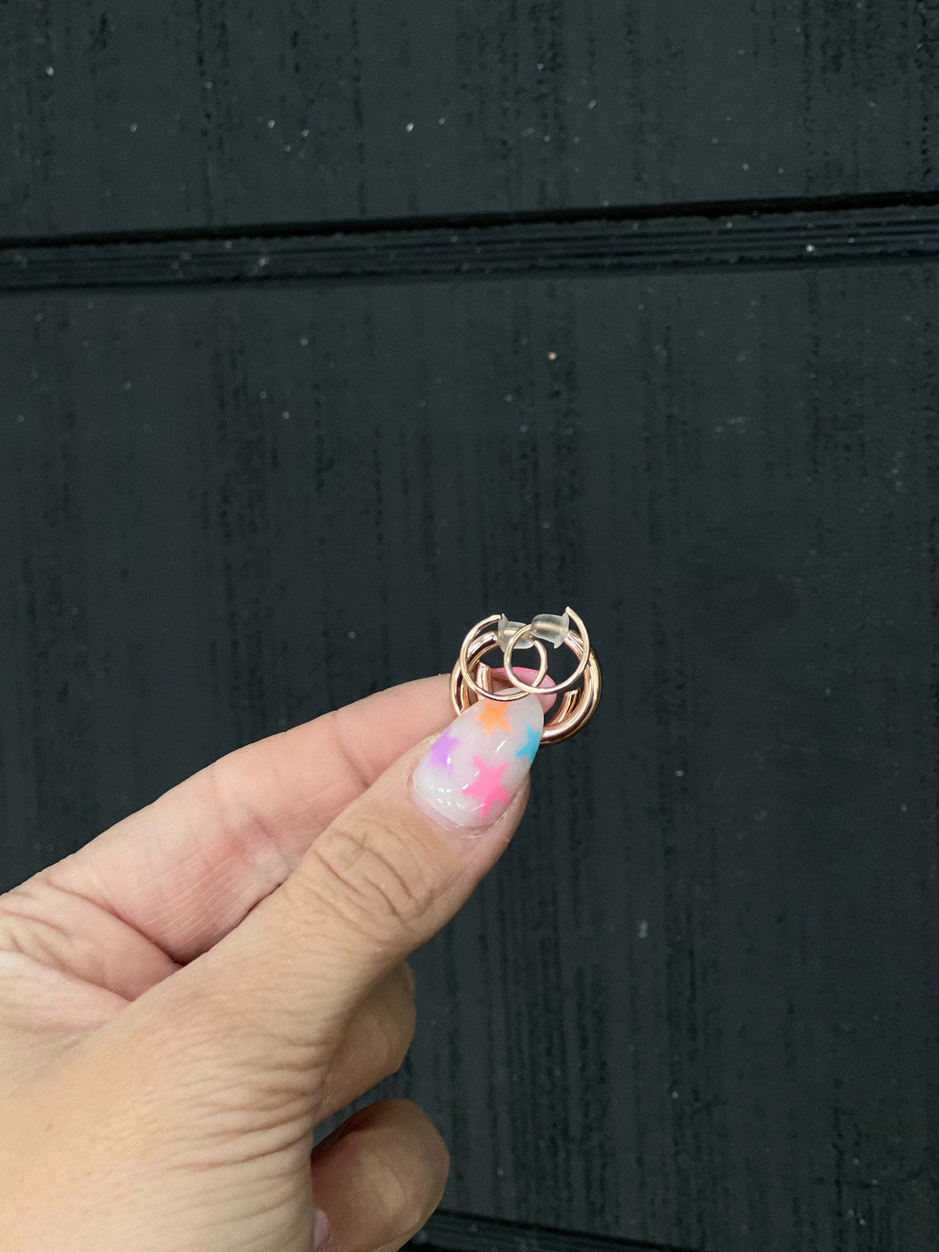 Mini Dotted Double Twist Hoop – Zaana Jewelry